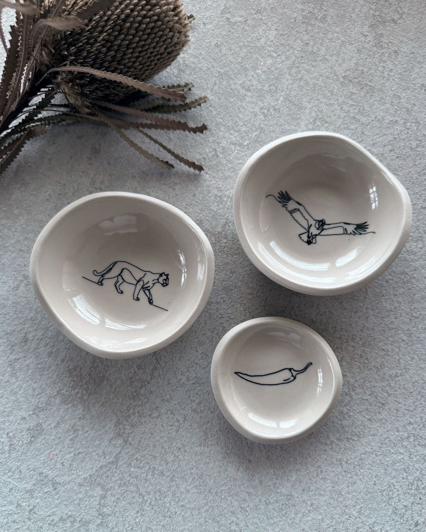 Chilean Fauna – Small Bowl