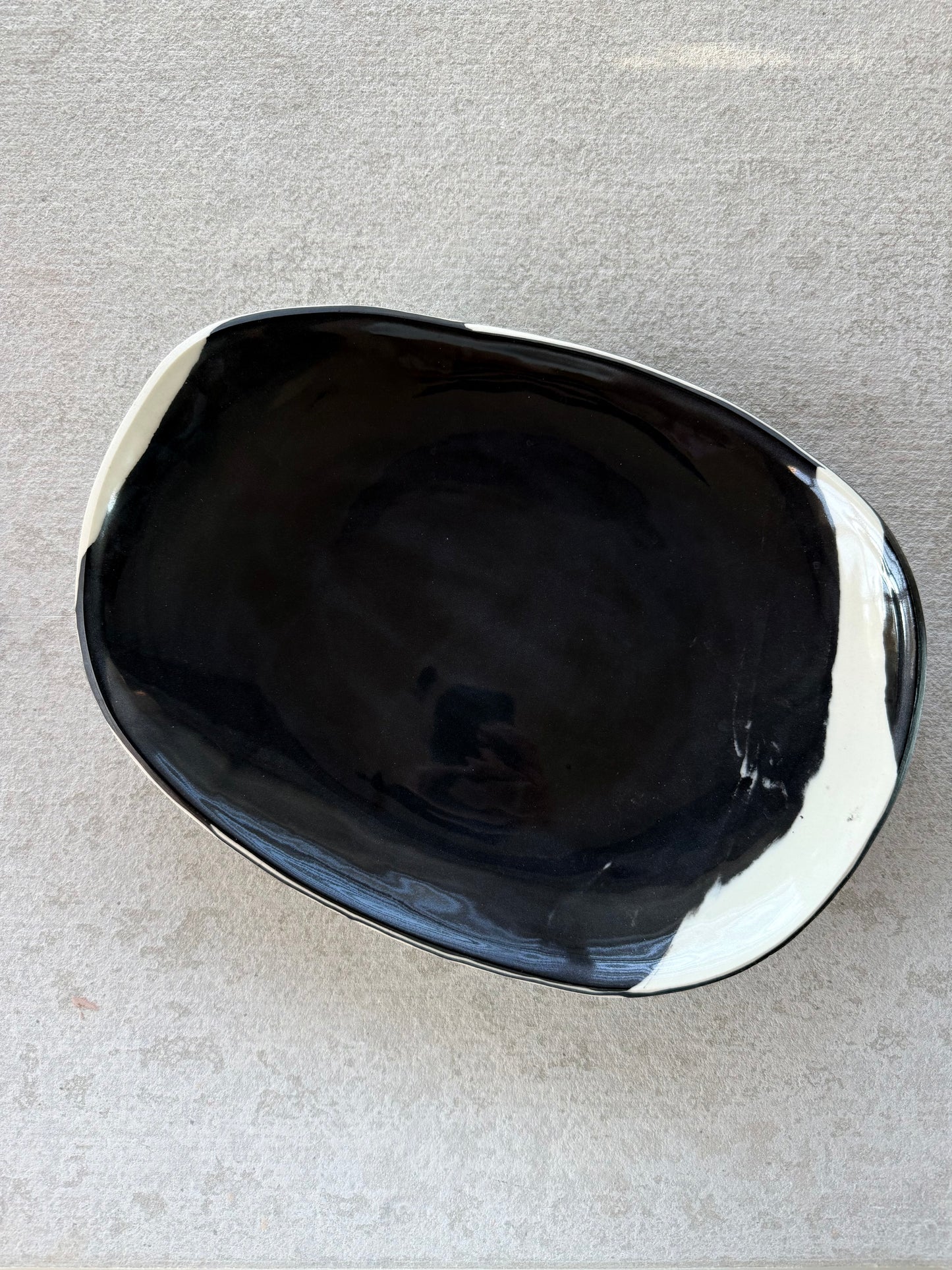 L Platter- Marbel