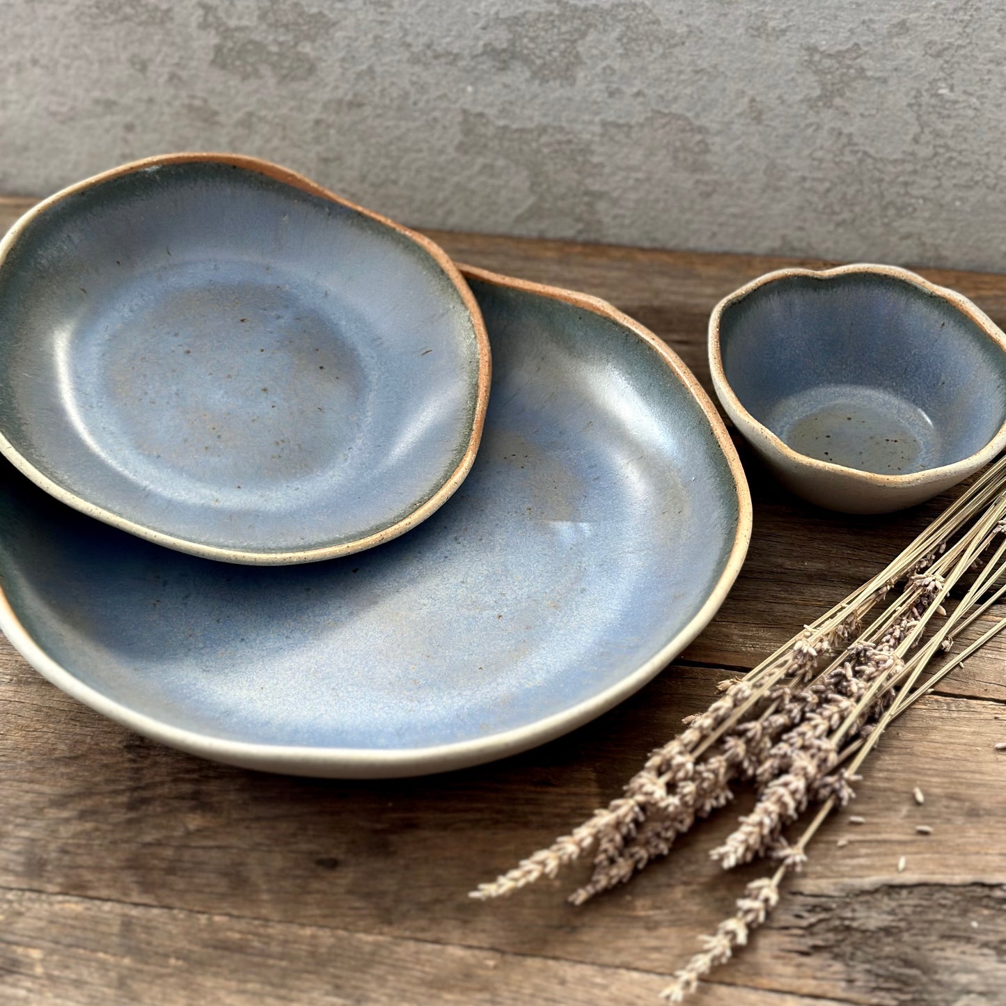 ORGANIC Medium Bowl · Cobalt