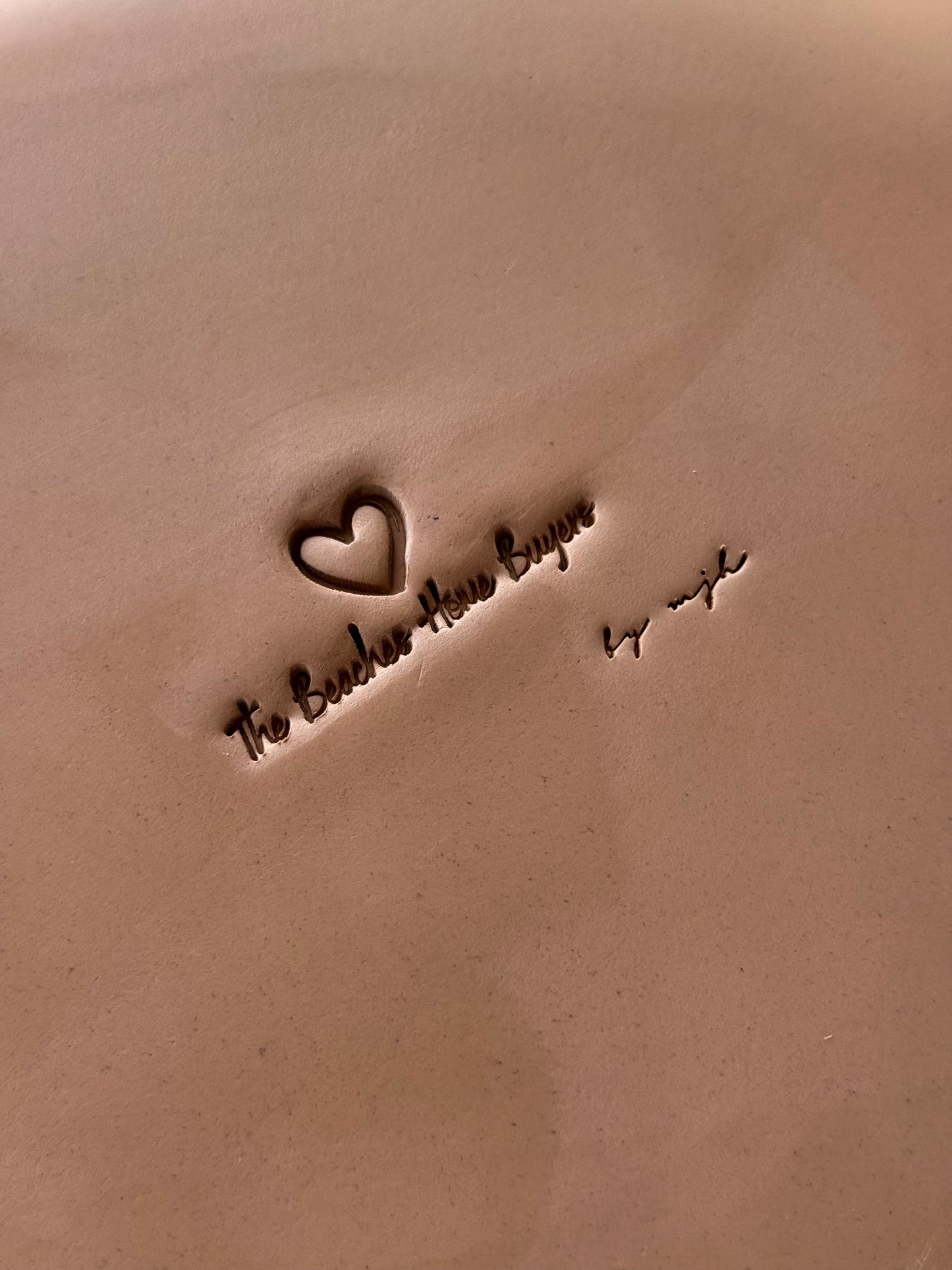Personalized Clay Stamp