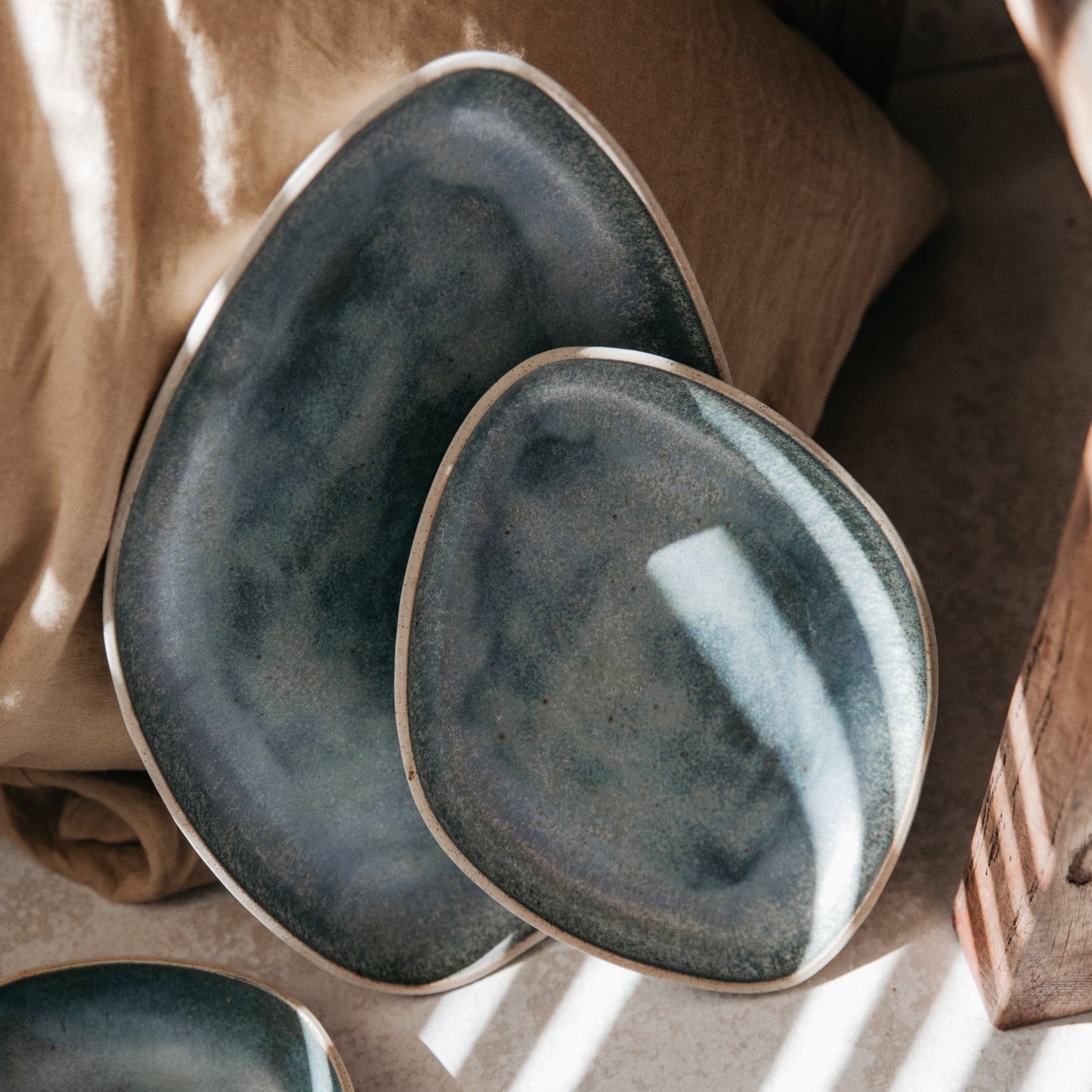 PORT Bowls Set – Cobalt Blue Ceramic Serving Bowls