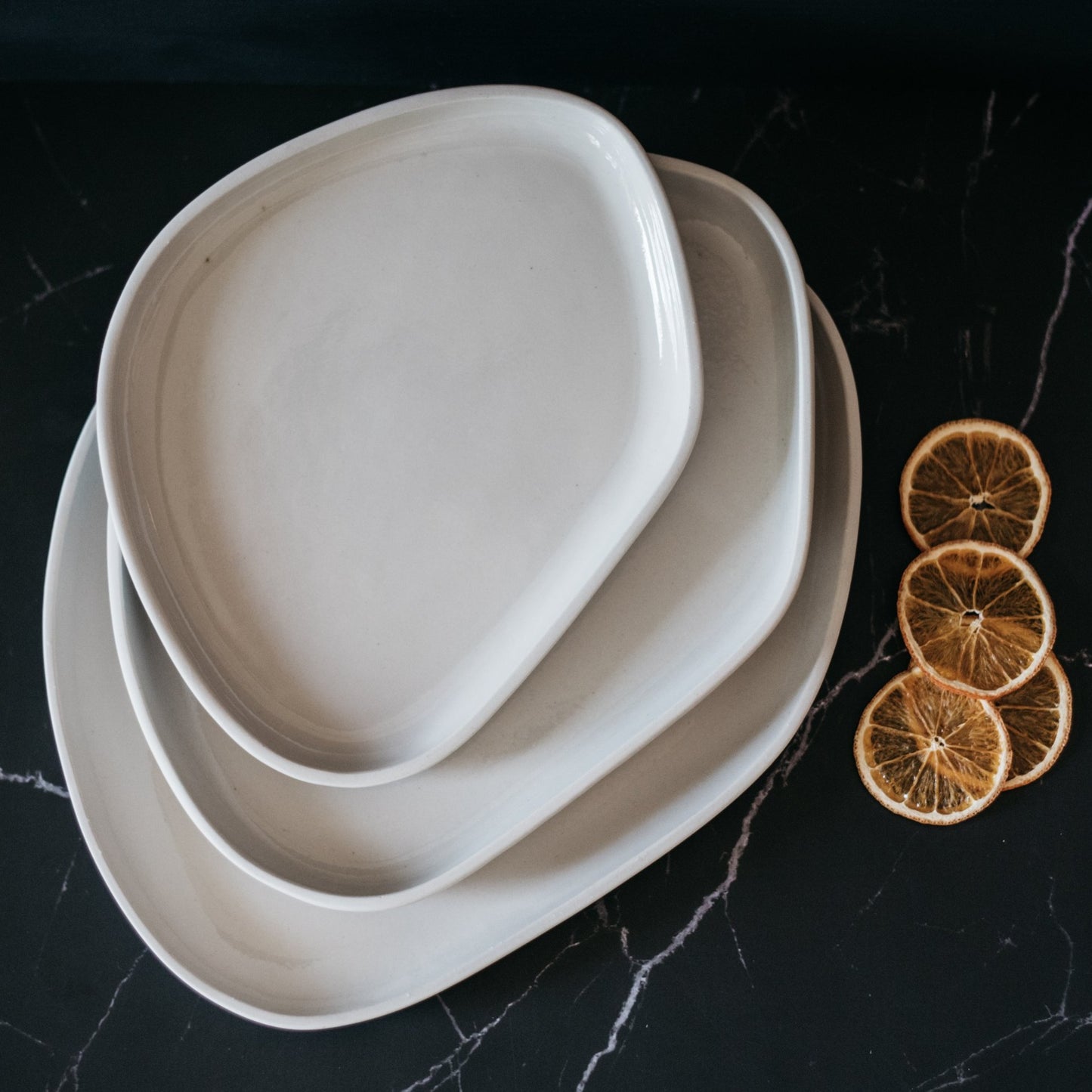 PROVENCE Platters – Clear | Handcrafted Ceramic Serving Platters