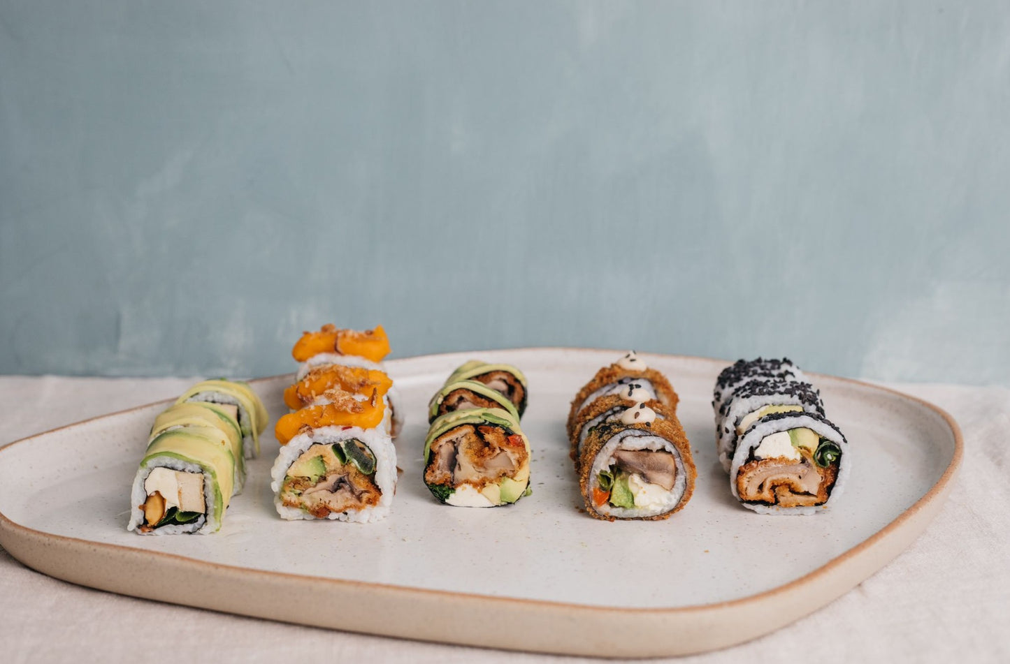 Burgundy Serving Set – White | Ceramic Tray & Bowl Set