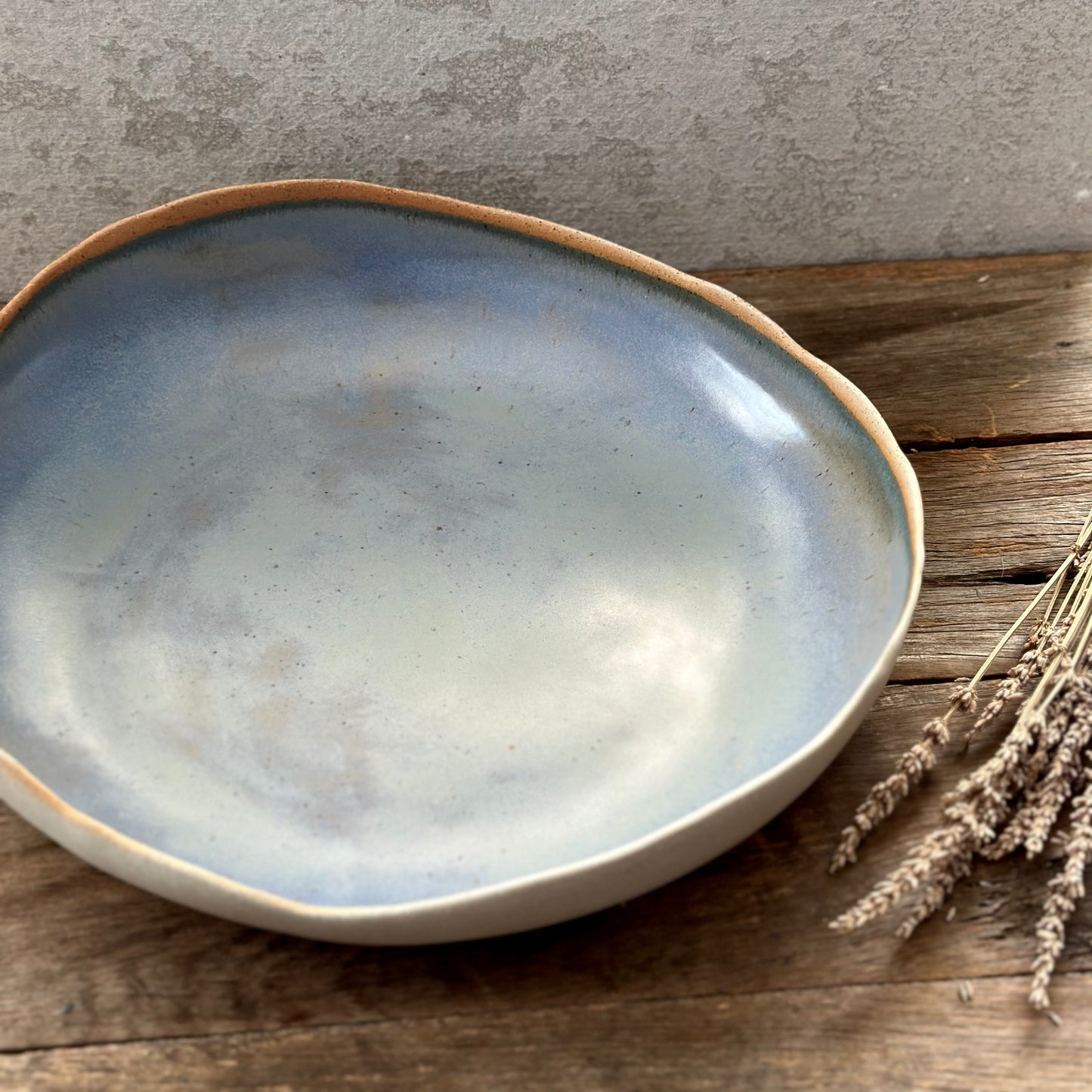 ORGANIC XL Serving Bowl · Cobalt