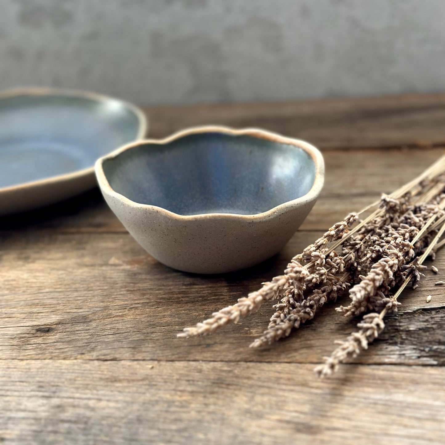 ORGANIC Small Bowl · Cobalt