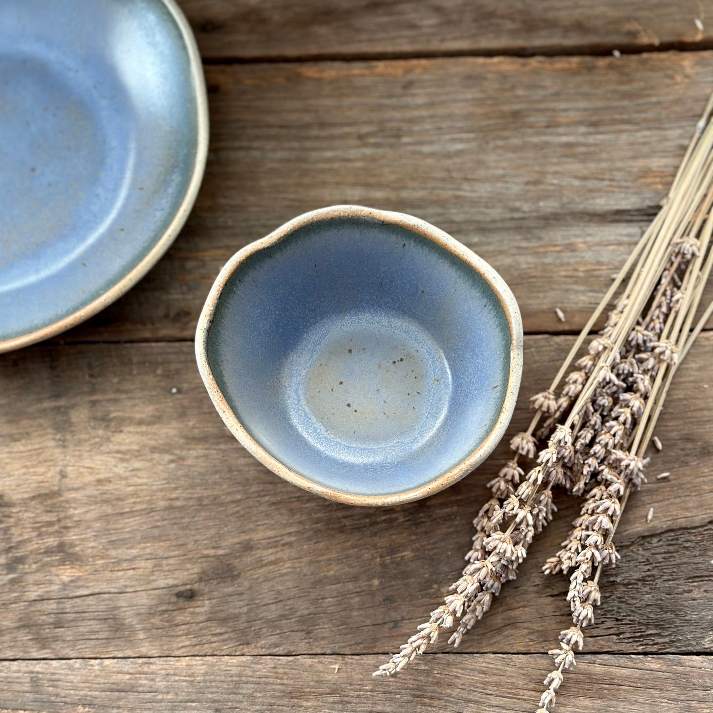 ORGANIC Small Bowl · Cobalt