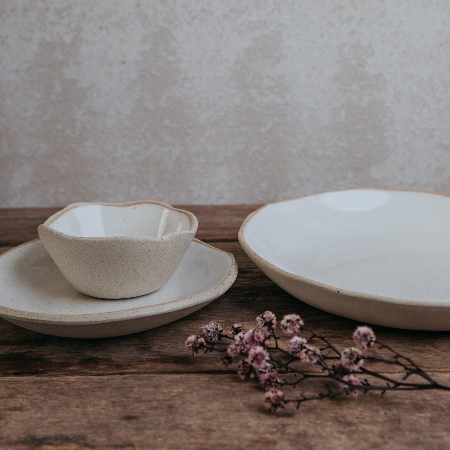 Gathering Trio Bowl Set · White