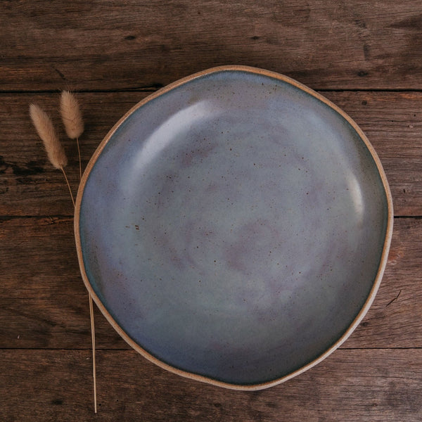 ORGANIC Large Serving Bowl 28cm - COBALT