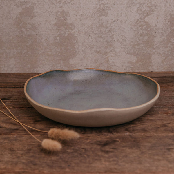 ORGANIC Large Serving Bowl · Cobalt