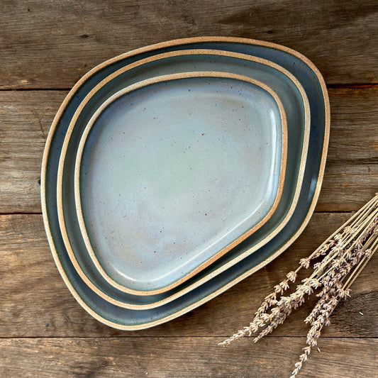 PROVENCE Platter Set – Cobalt Blue Stoneware