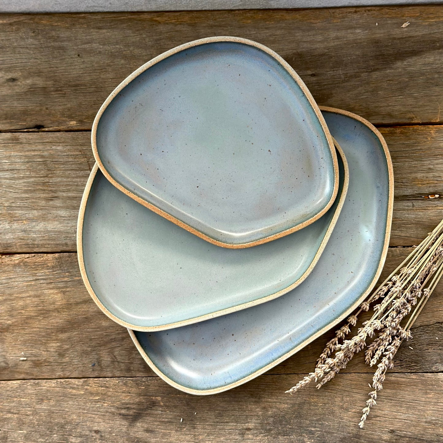 PROVENCE Platter Set – Cobalt Blue Stoneware