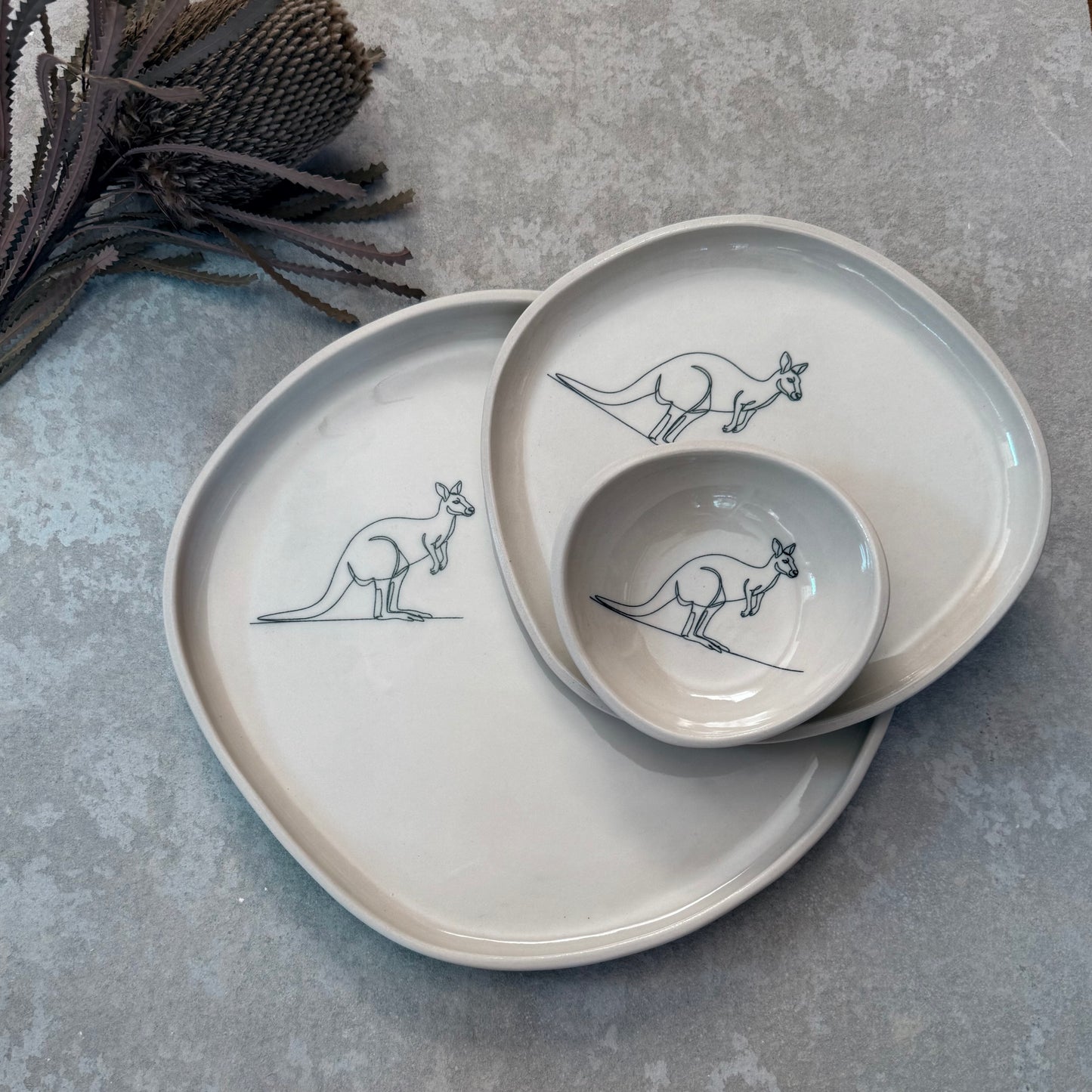 Australian Fauna - Large Plate