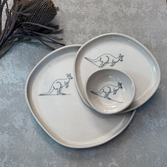 Australian Fauna - Large Plate