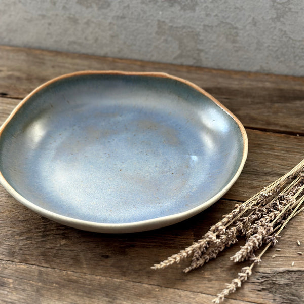 ORGANIC Large Serving Bowl · Cobalt