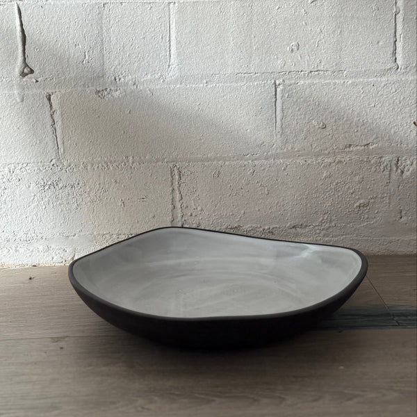 L Bowl Black pebble · Salt Foam