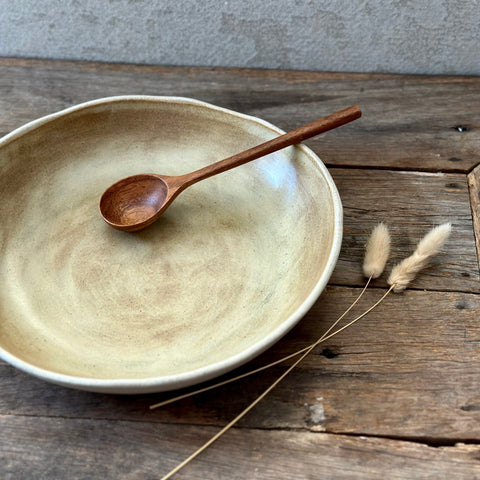 ORGANIC Large Serving Bowl · Sand