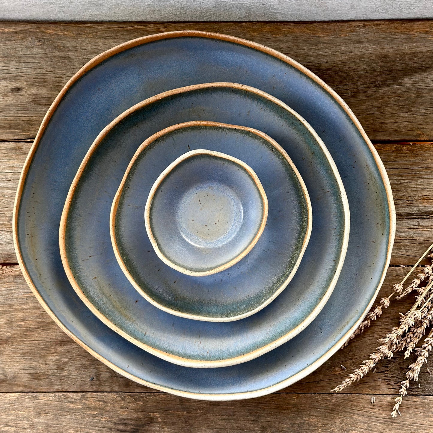 ORGANIC XL Serving Bowl · Cobalt