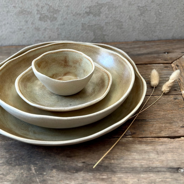 ORGANIC XL Serving Bowl · Sand