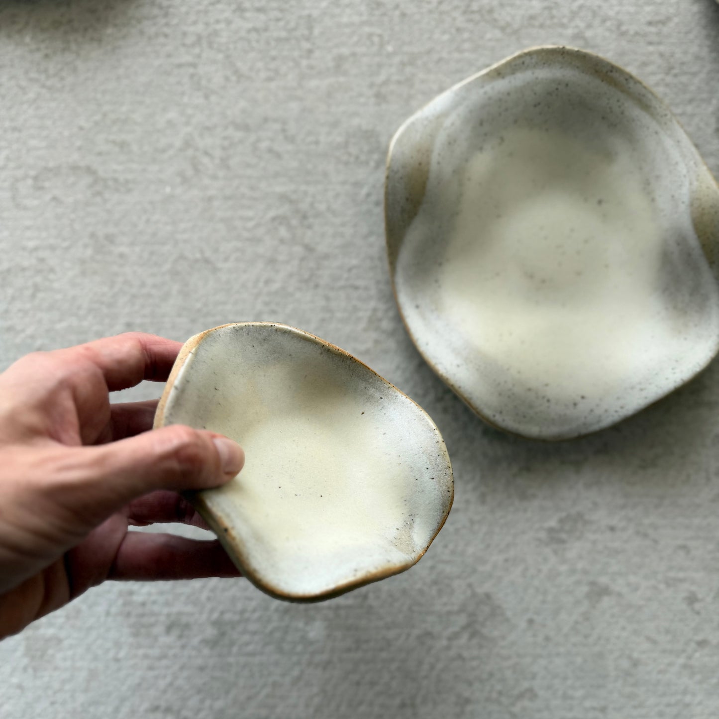 Wave Plate - White Shell