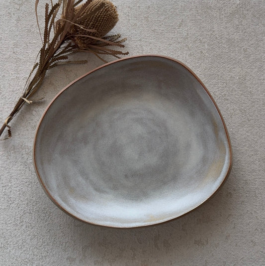 L Bowl- White Shell