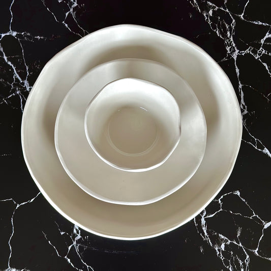 Gathering Trio Bowl Set · Clear