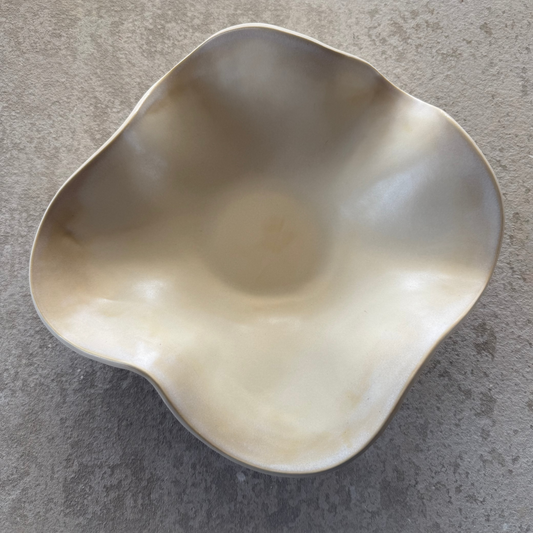 UNFOLD- Ivory Large Bowl