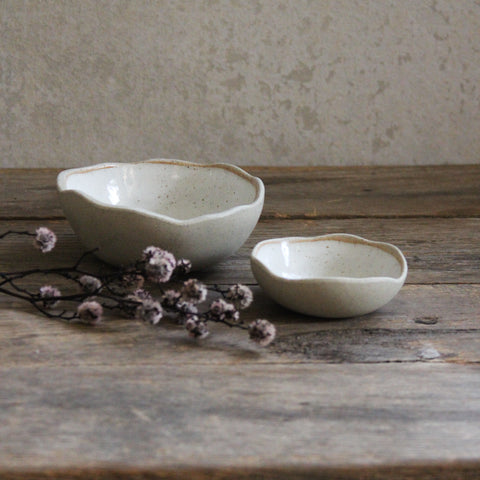 Ceramic Bowl Bliss - White
