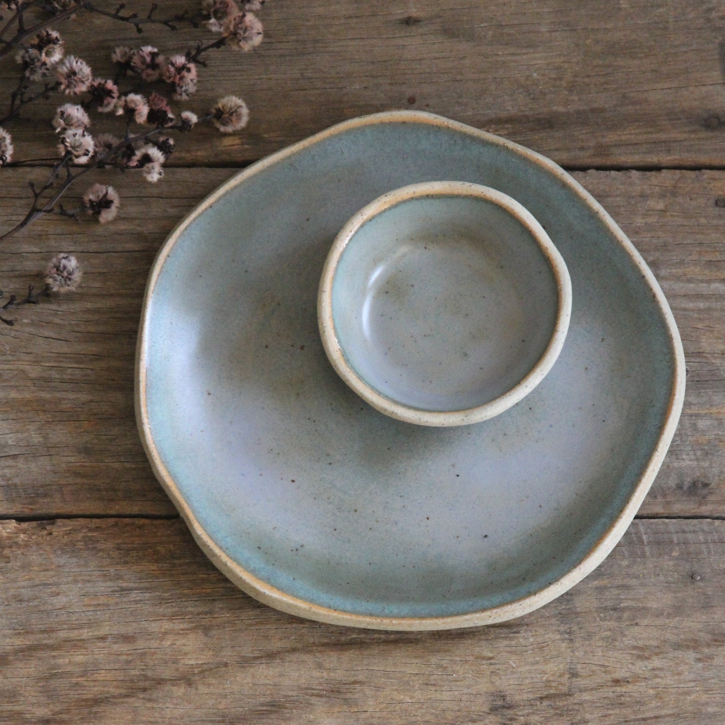 Organic Dinner Set - White