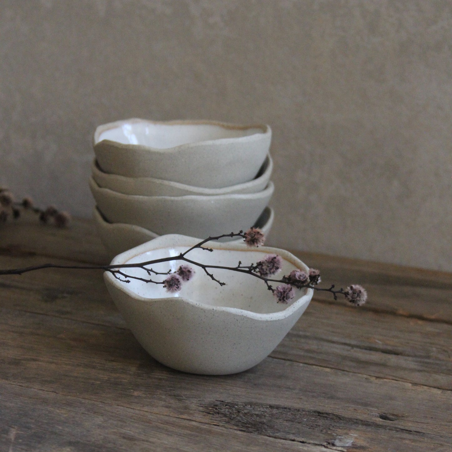 Organic Dinner Set - White