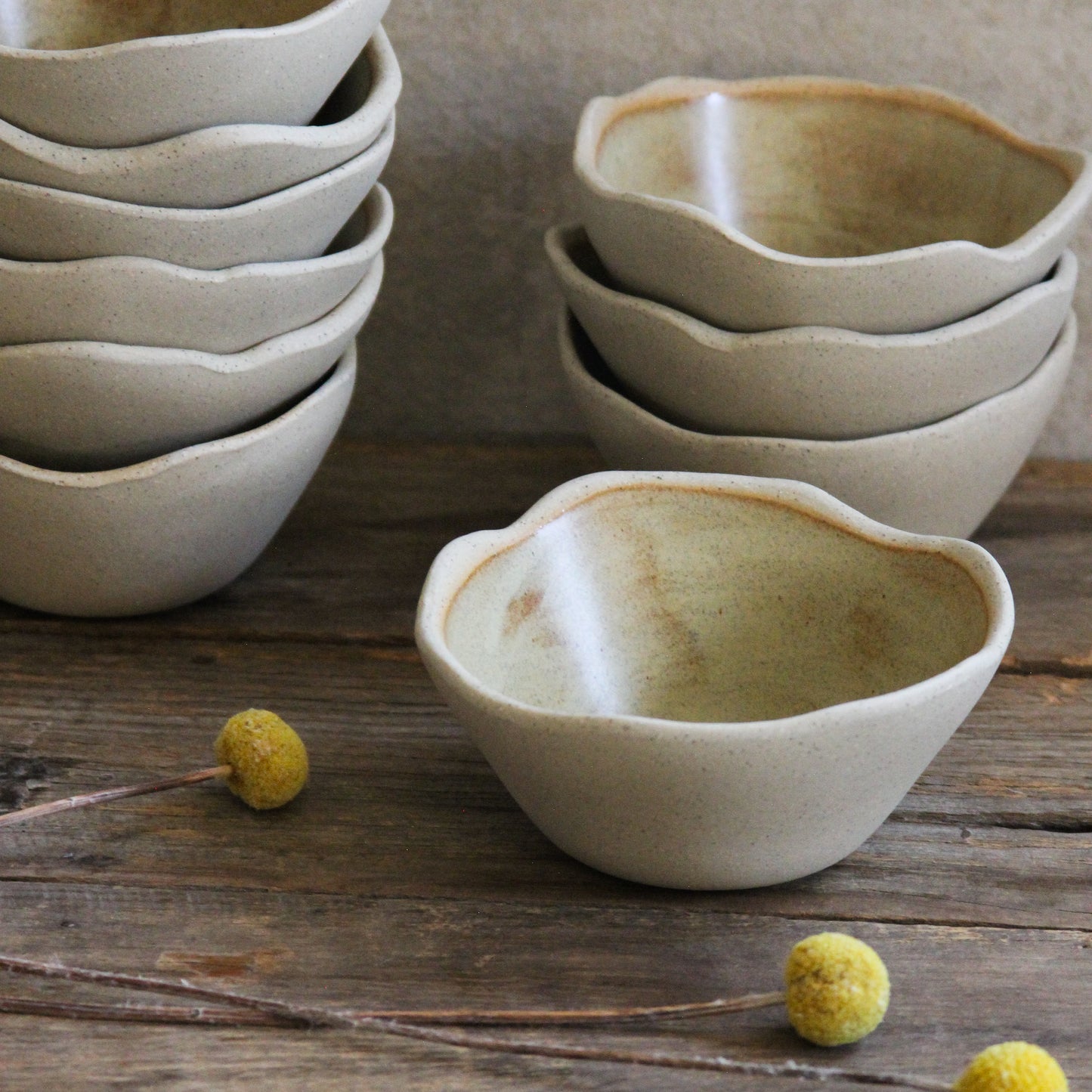 Organic Dinner Set - White