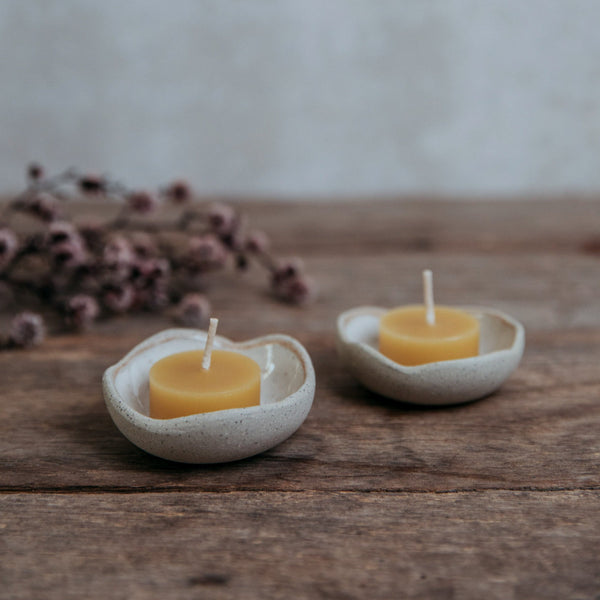 Beeswax Peaceful Set - White