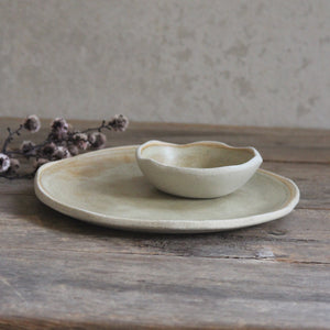 Ceramic Plate Set - Sand