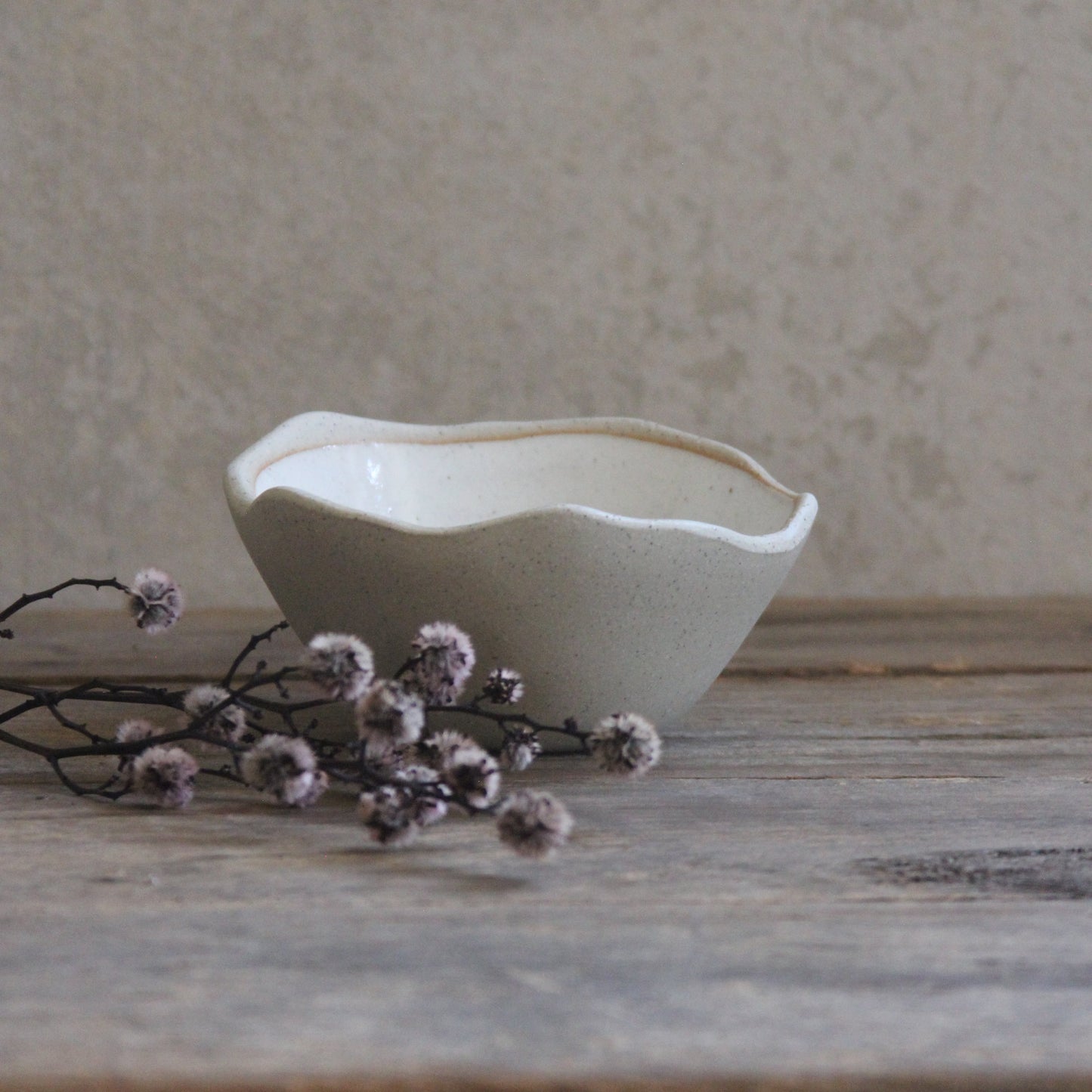 ORGANIC Small Bowl · White