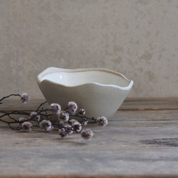 ORGANIC Small Bowl · White