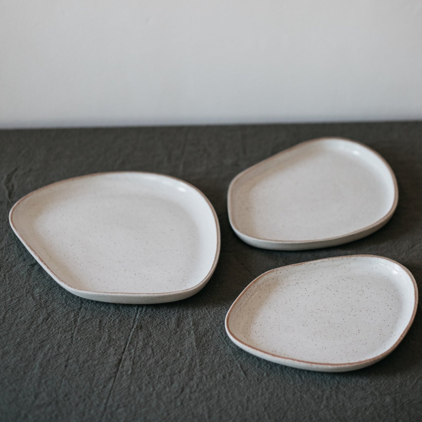 Provence Platter Set – White | Nesting Ceramic Serving Platters