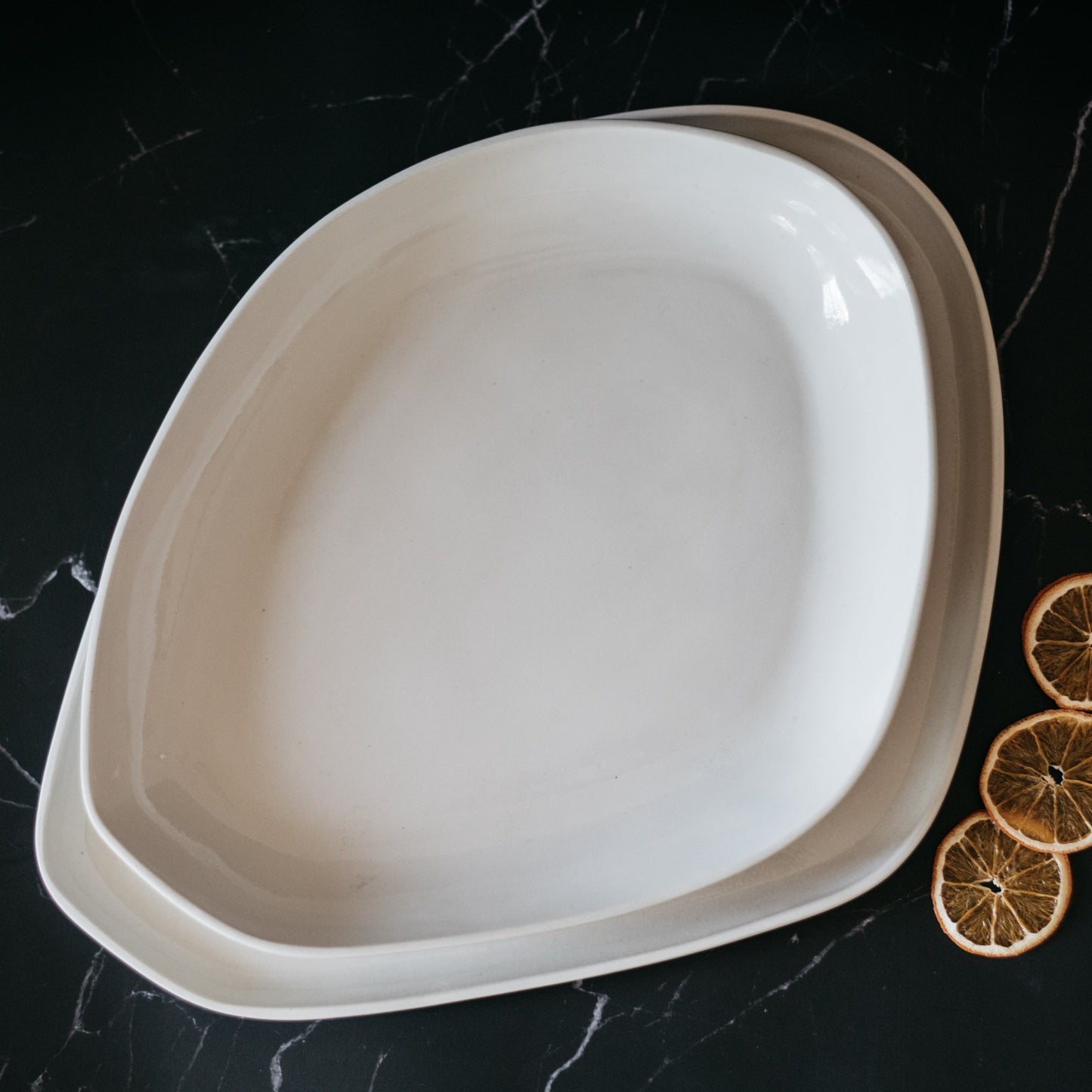 BURGUNDY Serving Bowl – Clear | Ceramic Bowl