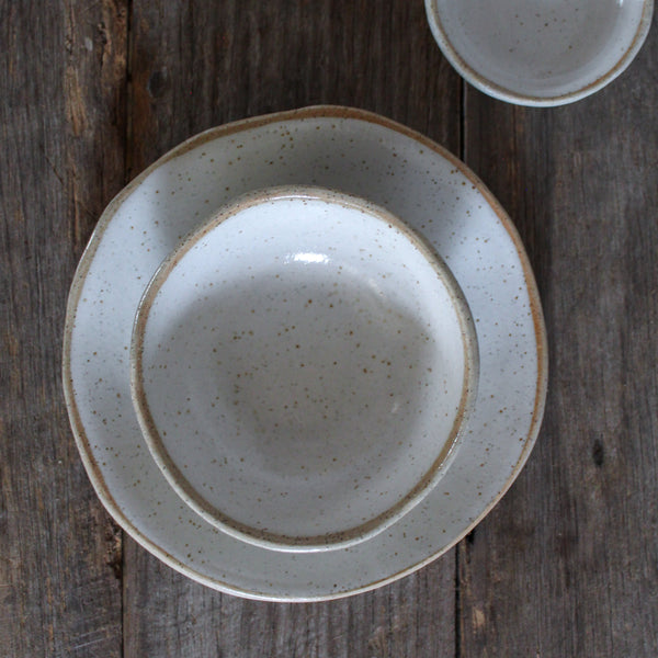 ORGANIC Small Plate · White