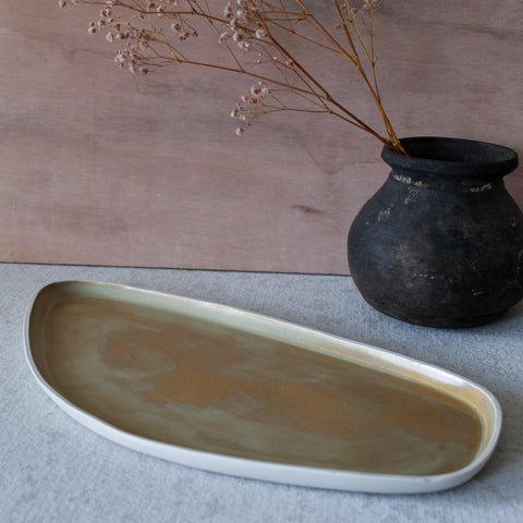 ALSACE Serving Tray · Amber
