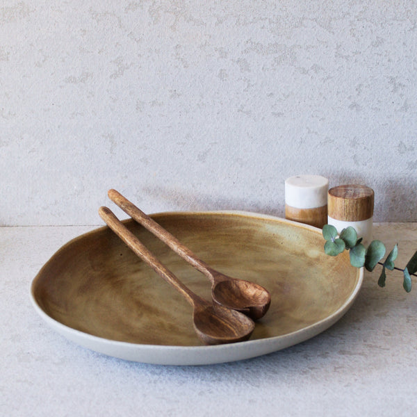 ORGANIC XL Serving Bowl · Sand