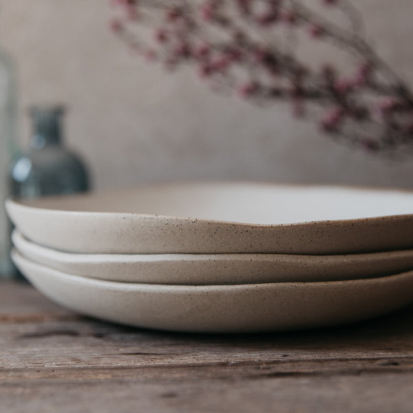 ORGANIC Large Serving Bowl · White