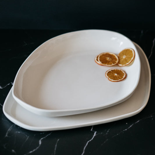 BURGUNDY Serving Bowl – Clear | Ceramic Bowl